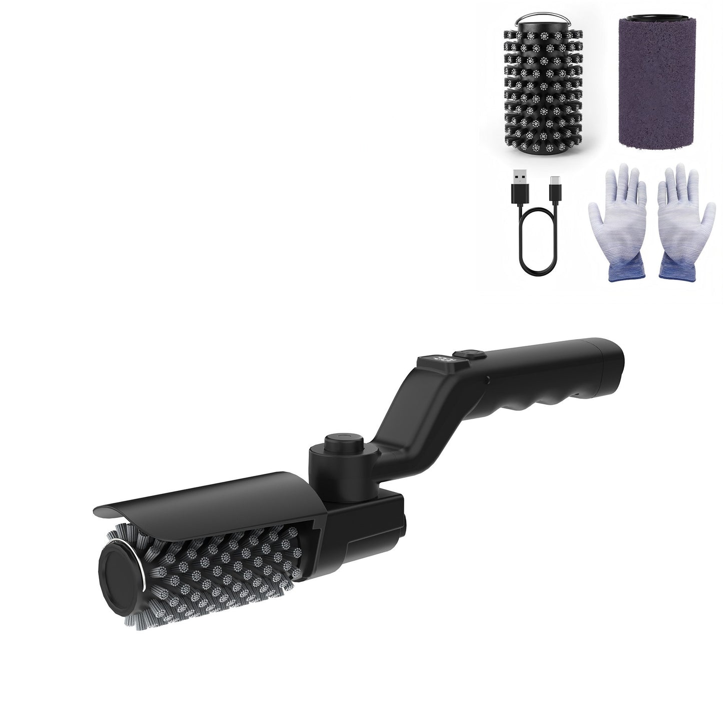 Electric Grill Brush — 500 RPM High-Speed Cleaning, 4000mAh Battery