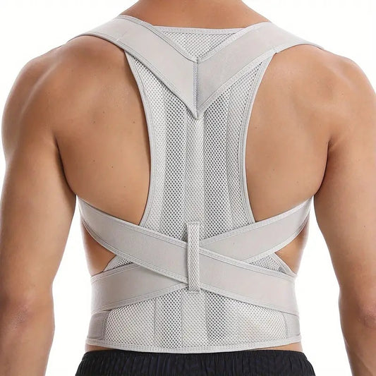 Adjustable Posture Corrector Belt — Back & Shoulder Support for Adults