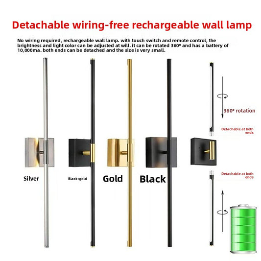 Magnetic Rechargeable LED Wall Lamp