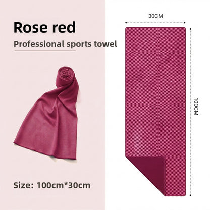 Extended Length Cooling Towel for Sports and Fitness