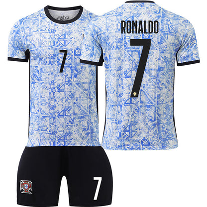 Portugal Football Jersey Sports Uniform