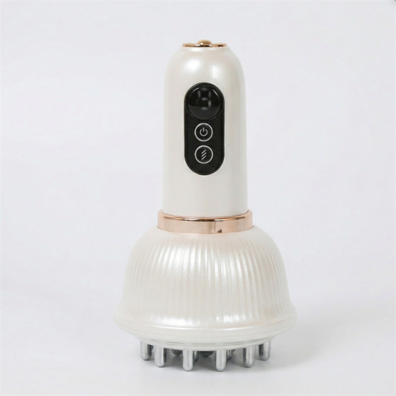 Electric Meridian Massager with Heating — Vibration & Scraping Therapy