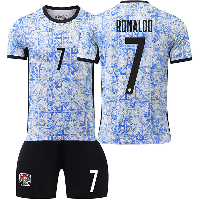 Portugal Football Jersey Sports Uniform