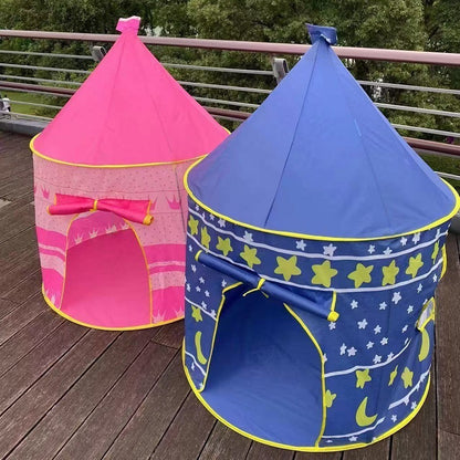Kids Princess Castle Play Tent — Indoor & Outdoor Playhouse
