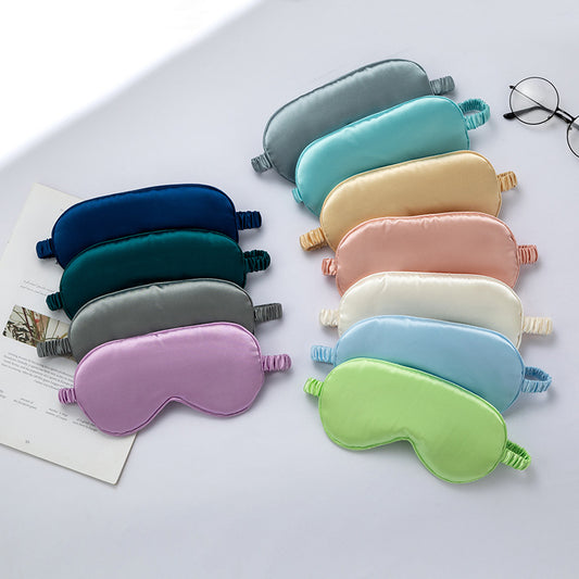 Simulated Silk Sleep Eye Mask – Light Blocking & Breathable