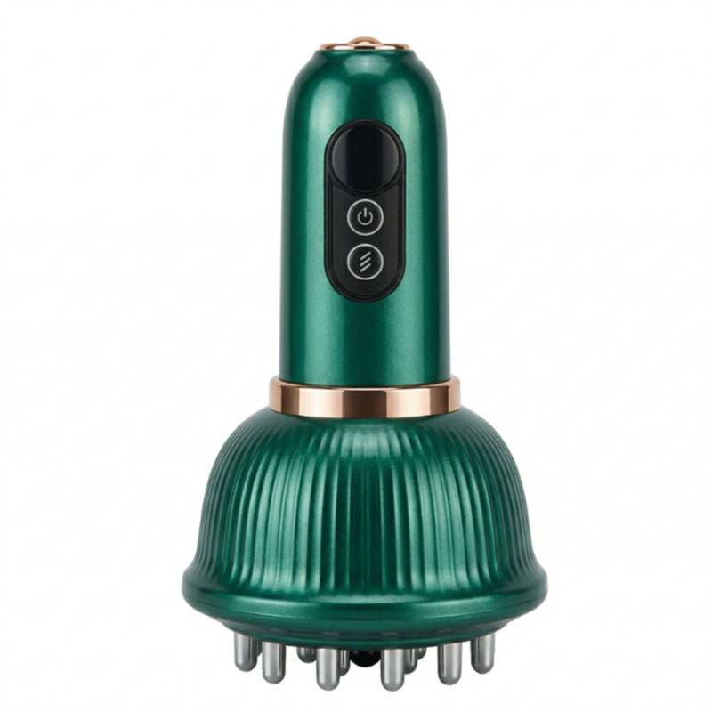Electric Meridian Massager with Heating — Vibration & Scraping Therapy