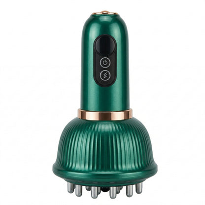 Electric Meridian Massager with Heating — Vibration & Scraping Therapy