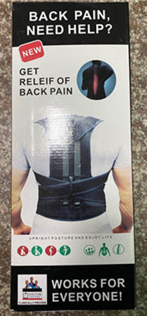 Adjustable Posture Corrector Belt — Back & Shoulder Support for Adults