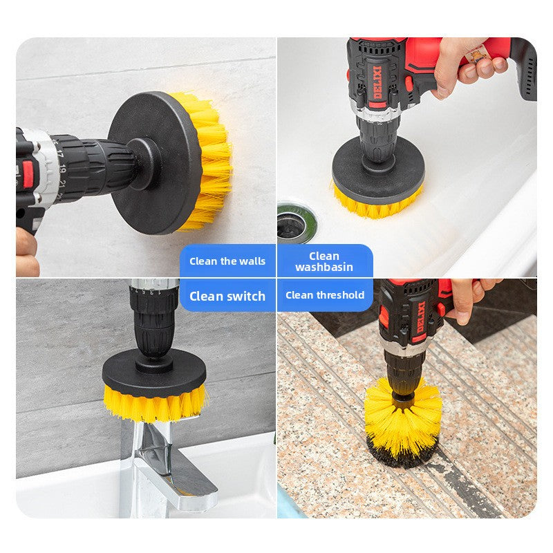 Electric Drill Brush Head for Cleaning and Polishing