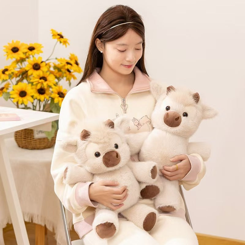 Highland Cow Plush Stuffed Animal — Super Soft 45cm Toy