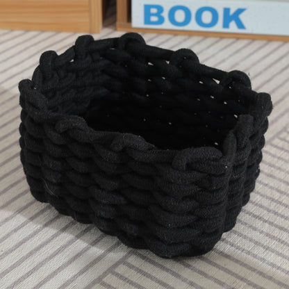 Handmade Cotton Rope Storage Basket