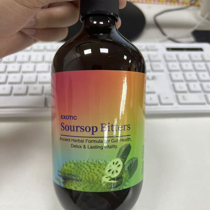 Natural Bitter Drops Supplement — Black Seed Oil & Soursop