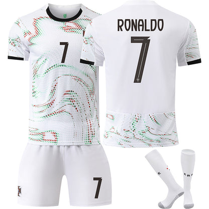 Portugal Football Jersey Sports Uniform