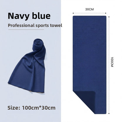Extended Length Cooling Towel for Sports and Fitness