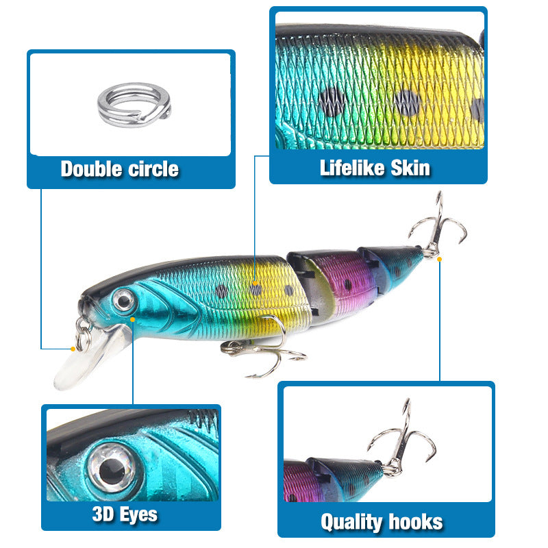 Hard Bait Fishing Lure – 8 Colors (15g / 11.5cm)