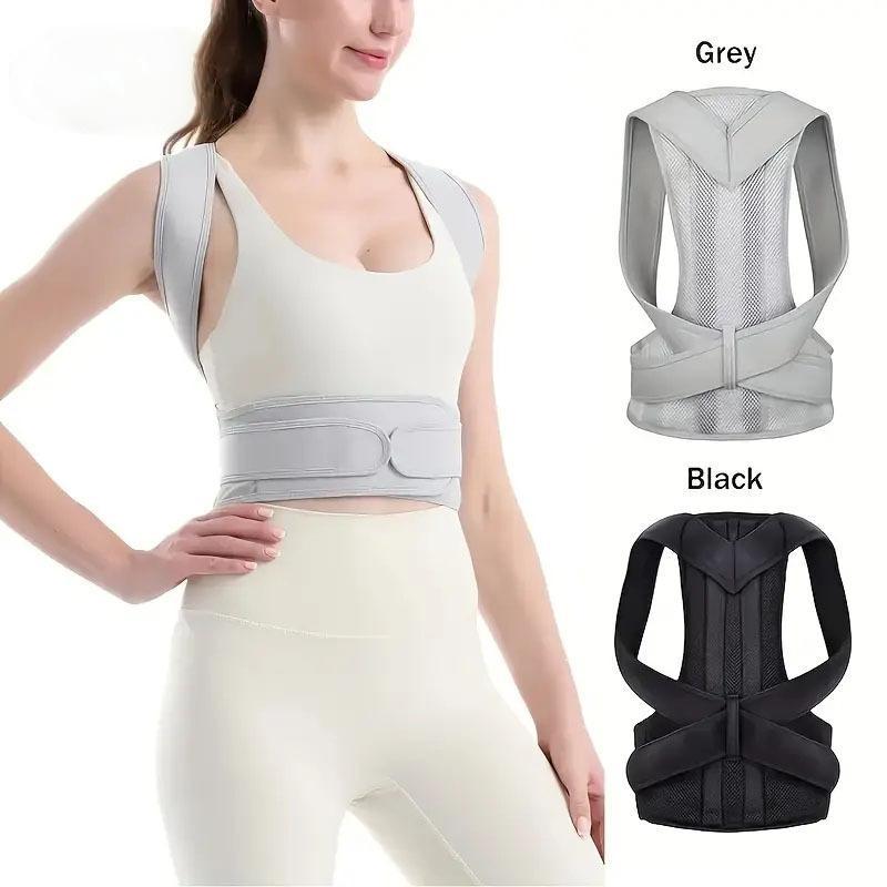 Adjustable Posture Corrector Belt — Back & Shoulder Support for Adults
