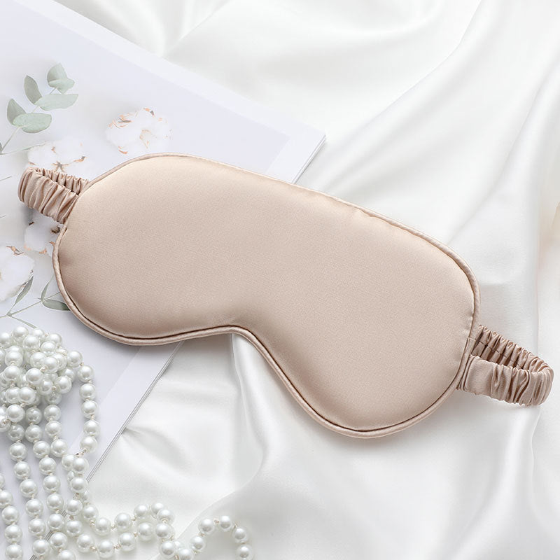 Simulated Silk Sleep Eye Mask – Light Blocking & Breathable