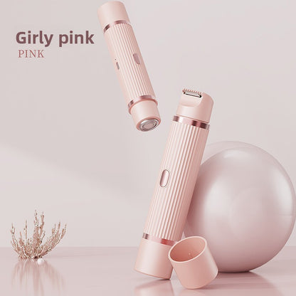Dual-Head Electric Hair Shaver for Women