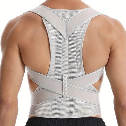 Adjustable Posture Corrector Belt — Back & Shoulder Support for Adults