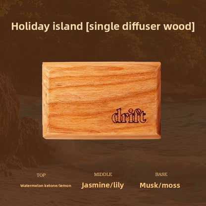 Car Sun Visor Air Freshener Clip — Premium Wood Diffuser