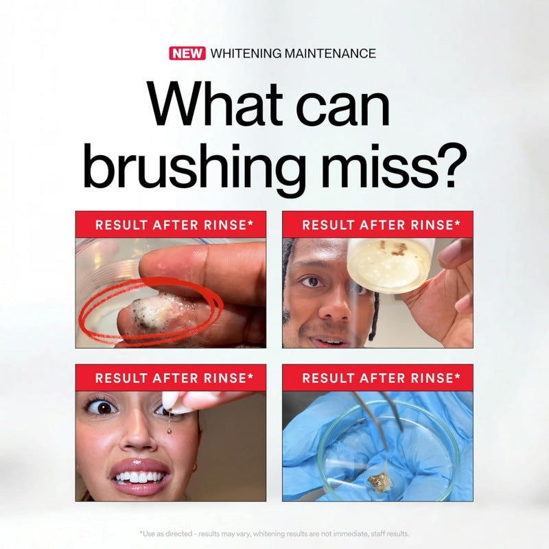 Stain Removing Mouthwash — Deep Cleaning Mint Fresh Breath