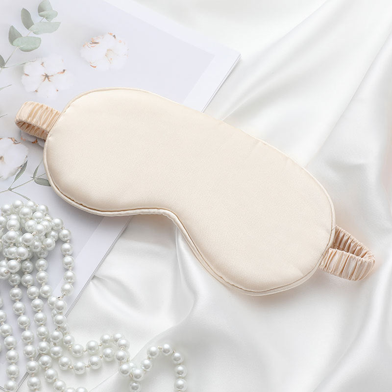 Simulated Silk Sleep Eye Mask – Light Blocking & Breathable
