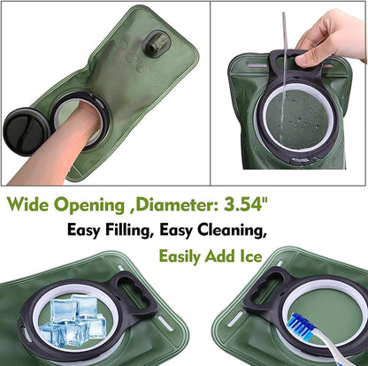 Folding Hydration Backpack 2L Outdoor Sports Water Bag