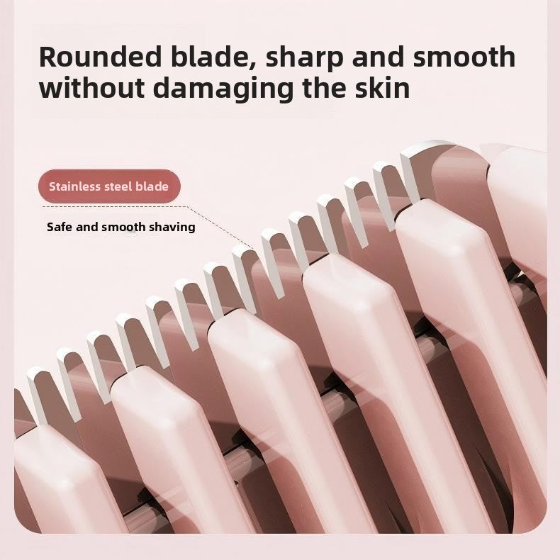 Dual-Head Electric Hair Shaver for Women