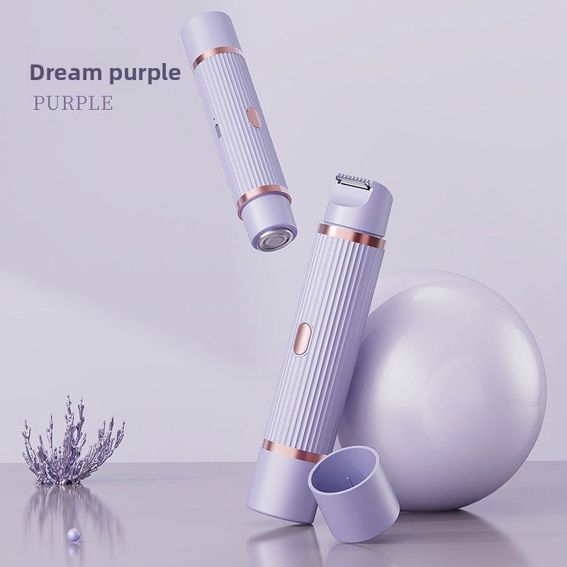 Dual-Head Electric Hair Shaver for Women