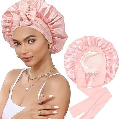 Women's Double Layer Stretch Nightcap