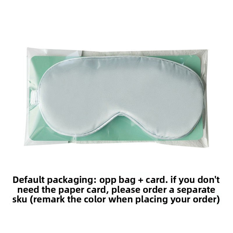 Simulated Silk Sleep Eye Mask – Light Blocking & Breathable