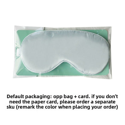 Simulated Silk Sleep Eye Mask – Light Blocking & Breathable