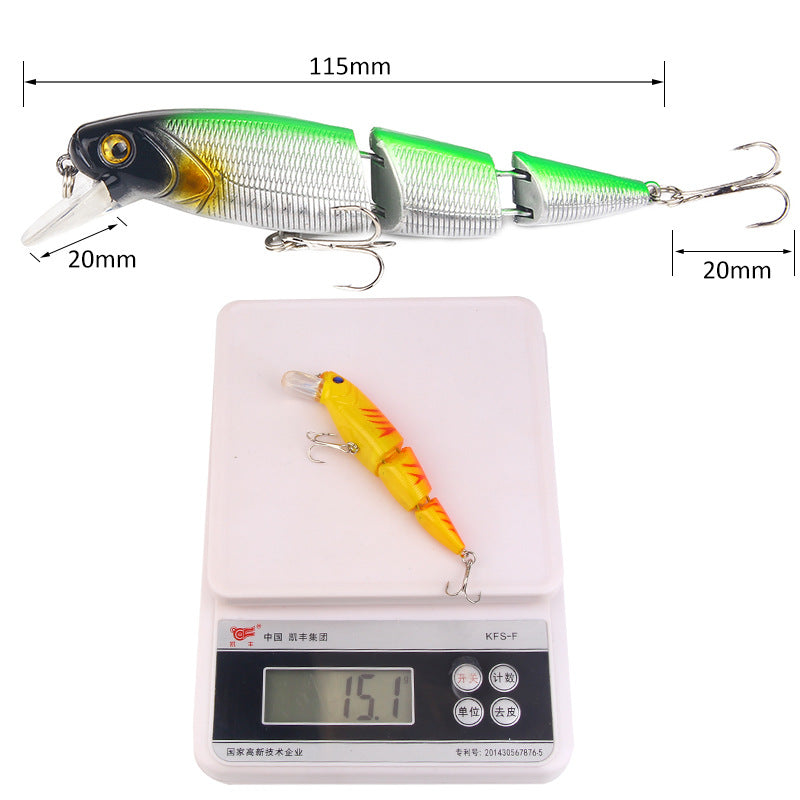 Hard Bait Fishing Lure – 8 Colors (15g / 11.5cm)