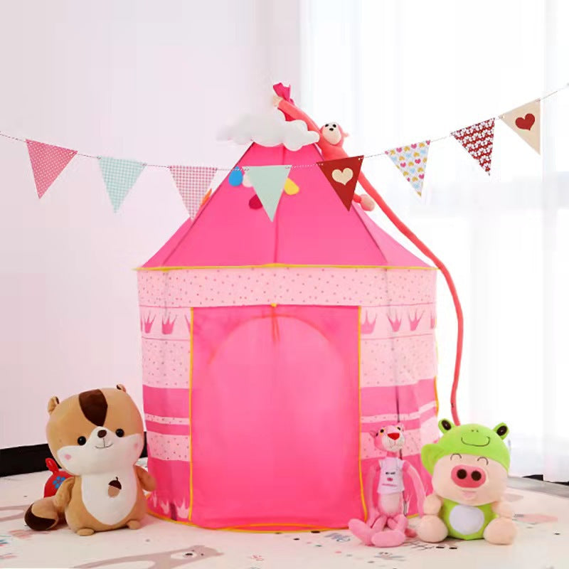 Kids Princess Castle Play Tent — Indoor & Outdoor Playhouse