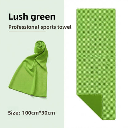 Extended Length Cooling Towel for Sports and Fitness