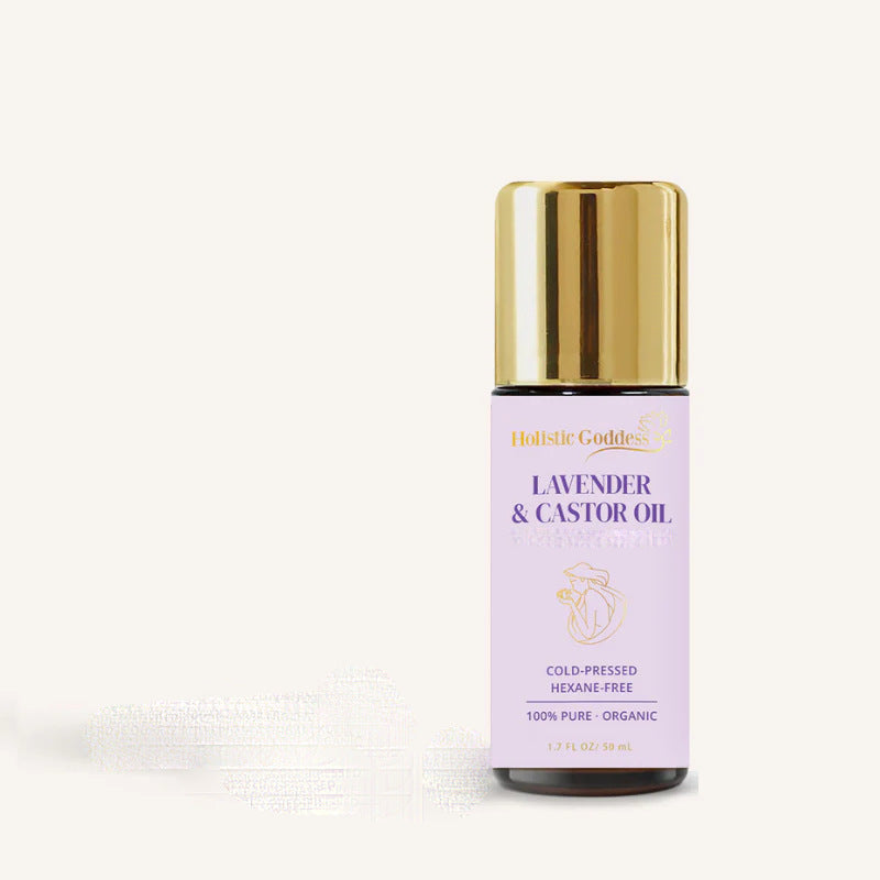 Organic Castor Oil Roller — 50ml Moisturizing Body Care Oil