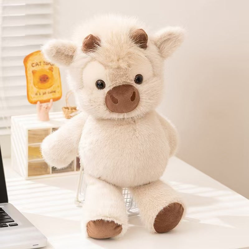 Highland Cow Plush Stuffed Animal — Super Soft 45cm Toy