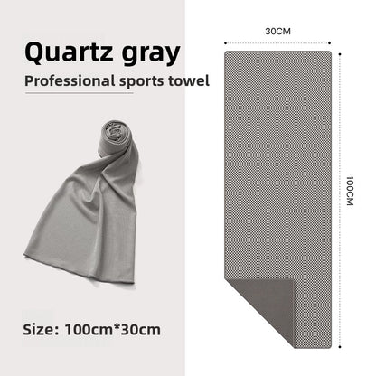 Extended Length Cooling Towel for Sports and Fitness
