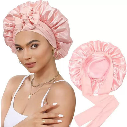 Women's Double Layer Stretch Nightcap