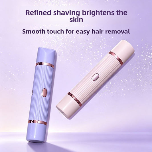 Dual-Head Electric Hair Shaver for Women