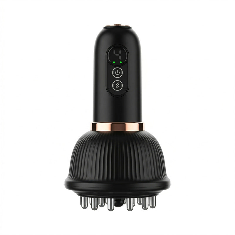 Electric Meridian Massager with Heating — Vibration & Scraping Therapy