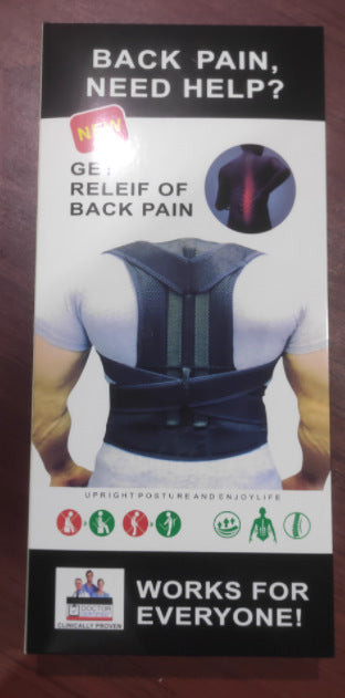 Adjustable Posture Corrector Belt — Back & Shoulder Support for Adults