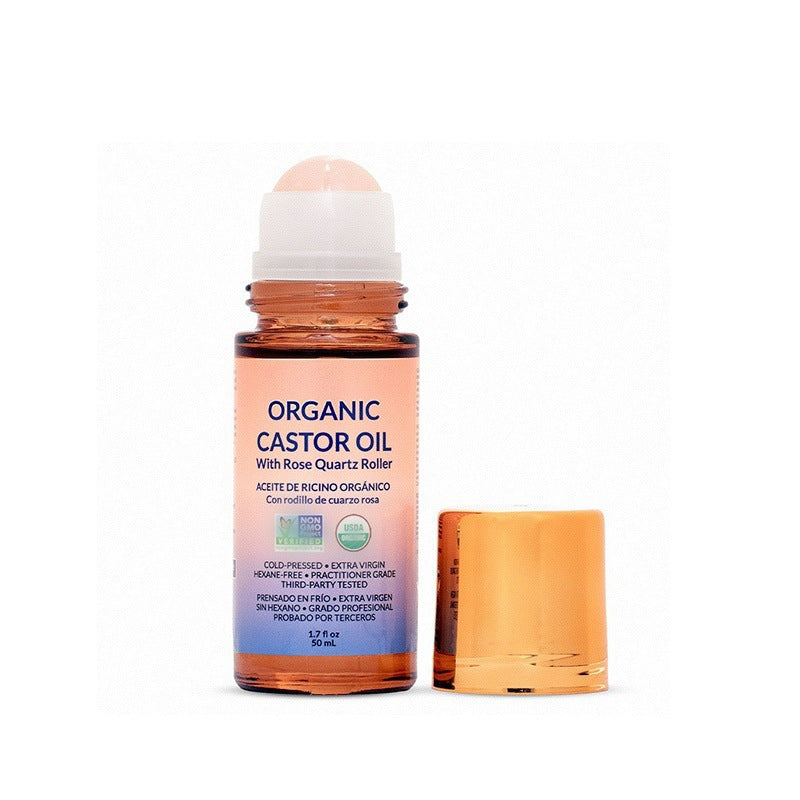 Organic Castor Oil Roller — 50ml Moisturizing Body Care Oil