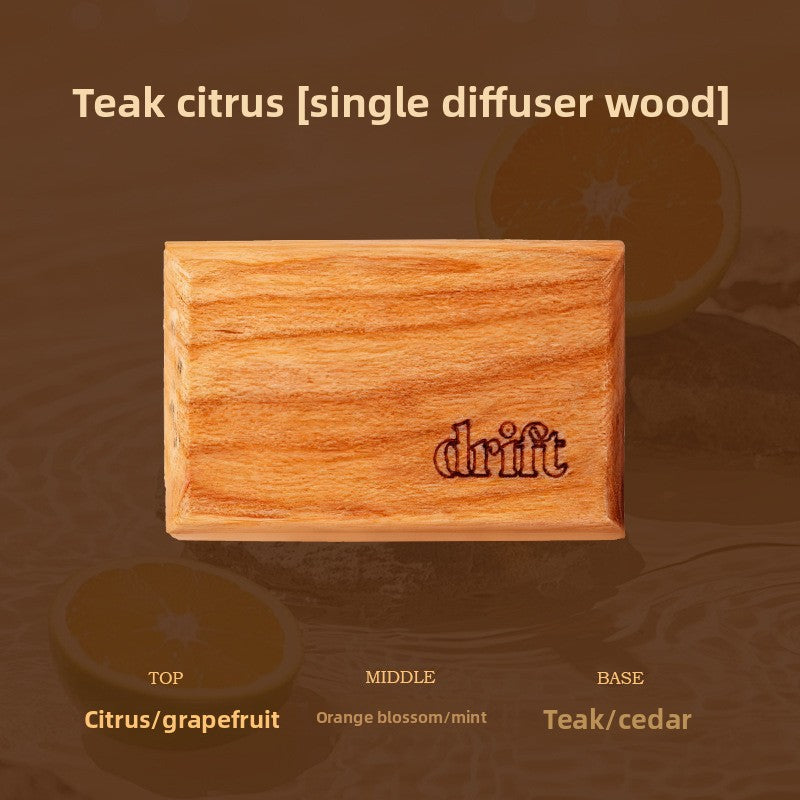 Car Sun Visor Air Freshener Clip — Premium Wood Diffuser