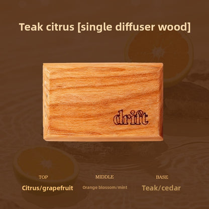 Car Sun Visor Air Freshener Clip — Premium Wood Diffuser