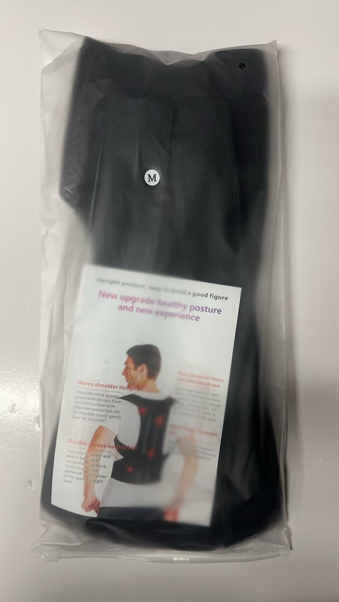 Adjustable Posture Corrector Belt — Back & Shoulder Support for Adults