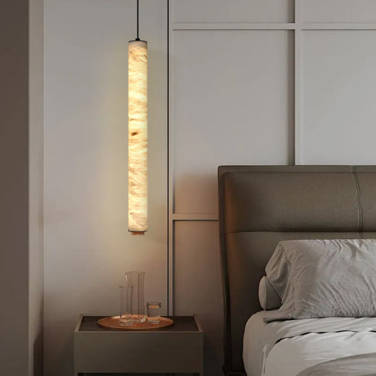 Marble & Copper Nordic Chandelier – Luxury Ceiling Light, 4 Sizes